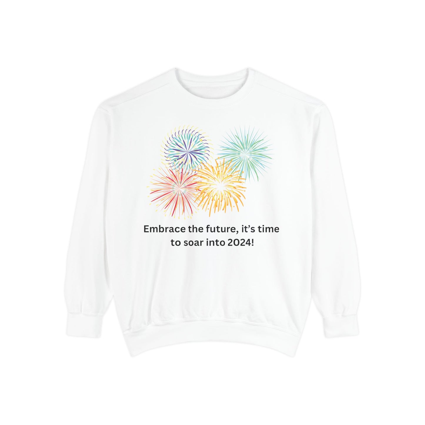 Happy New Year 2025! Unisex Garment-Dyed Sweatshirt