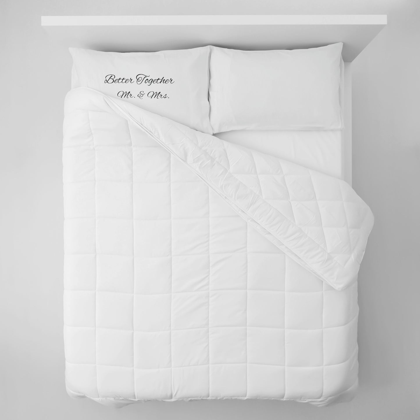 Better Together -Mr.& Mrs. Pillowcases