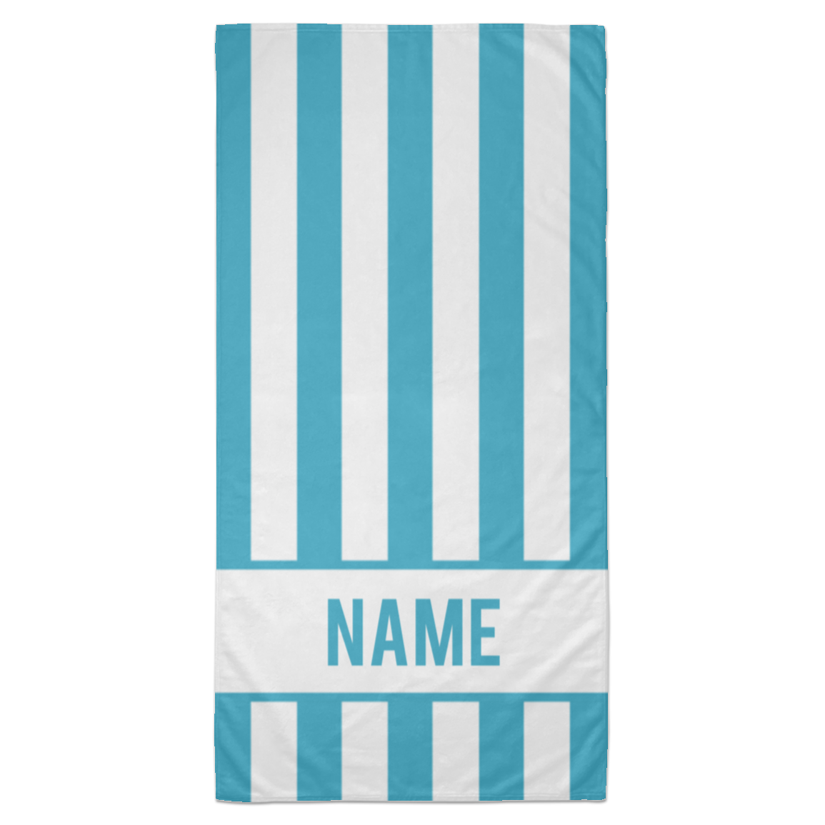 Personalized Striped Towels