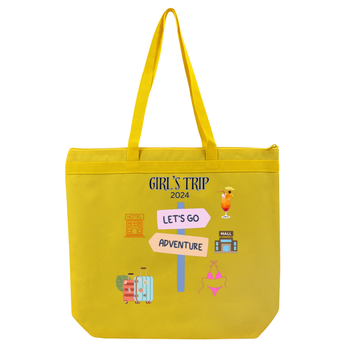 Girls Trip - Large Tote Bag