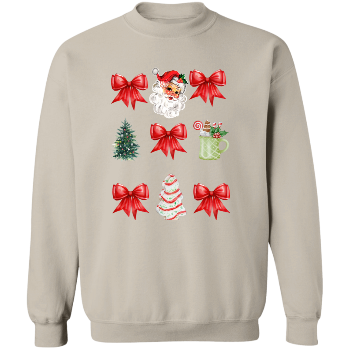 Christmas Coquette Bow T-shirt & Sweatshirt