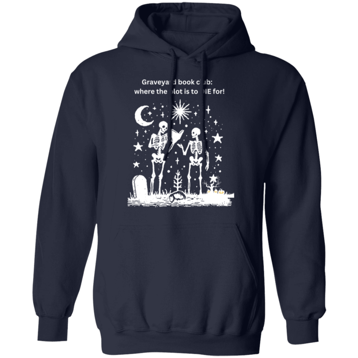 Graveyard Book Club- Pullover Hoodie