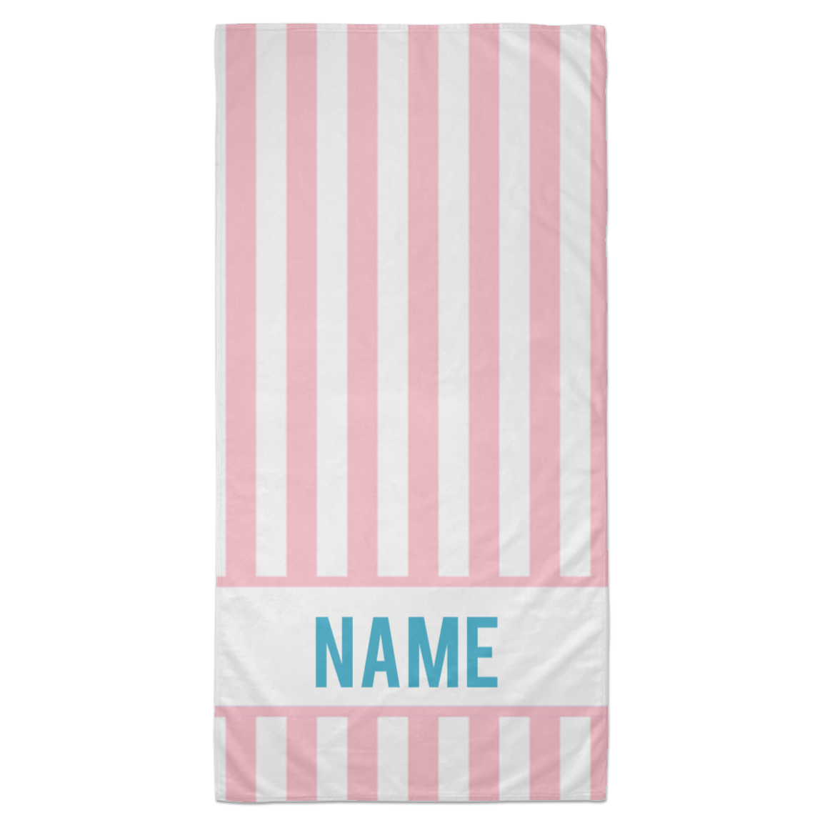 Personalized Striped Towels