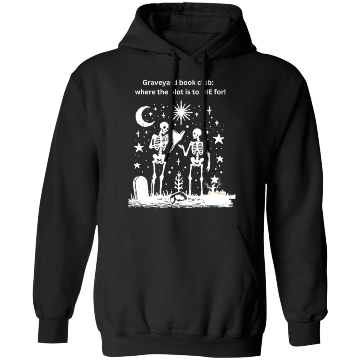 Graveyard Book Club- Pullover Hoodie