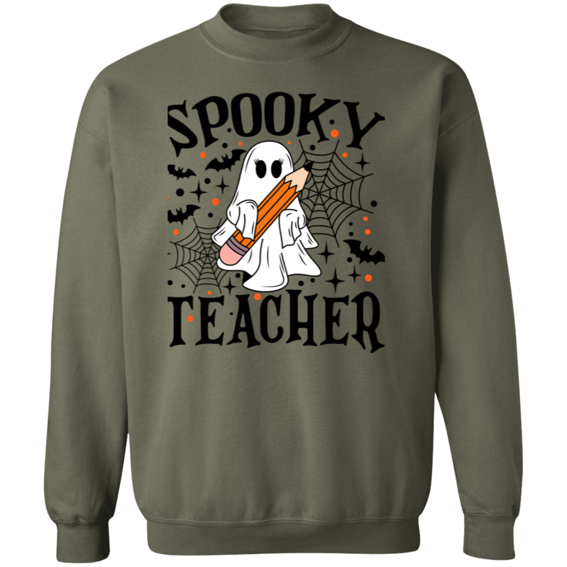 Spooky Teacher - Pullover Sweatshirt