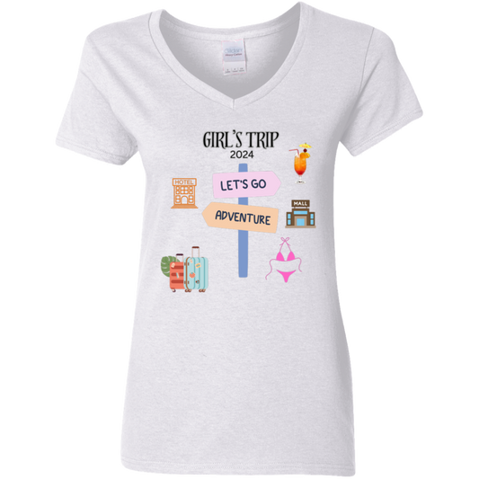 Girls Trip T-Shirt V-Neck T-Shirt