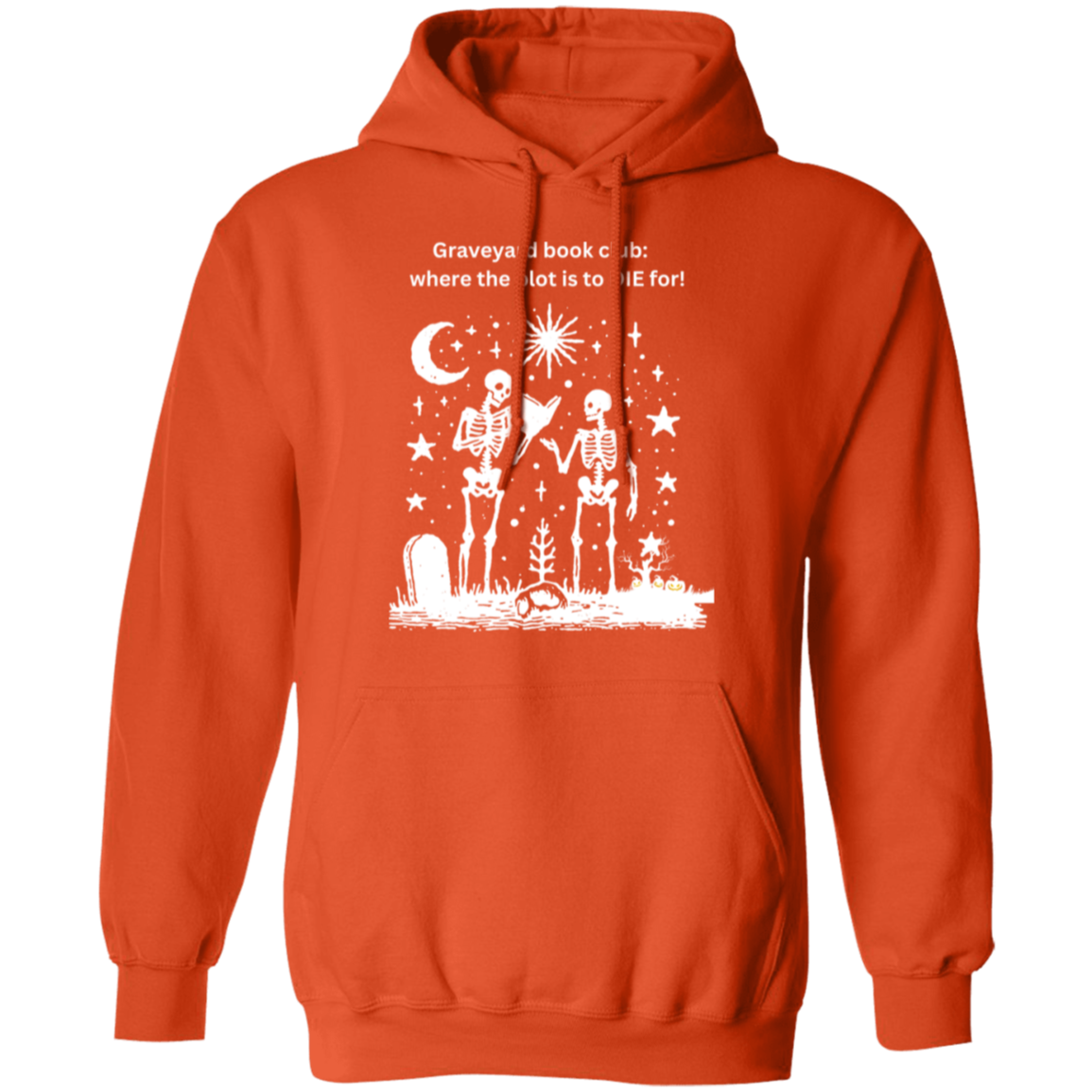 Graveyard Book Club- Pullover Hoodie