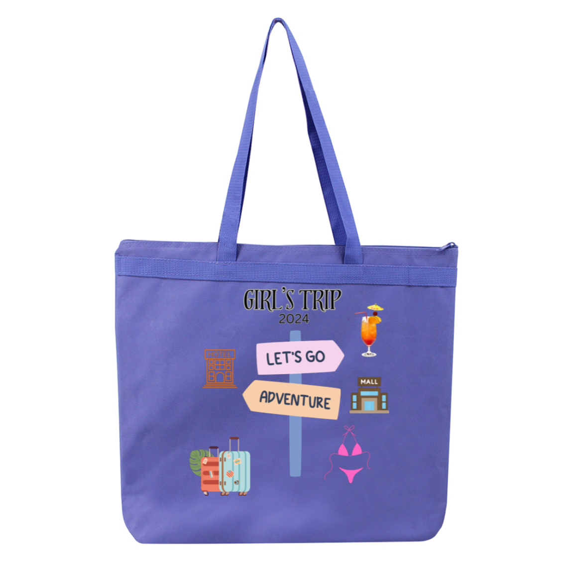 Girls Trip - Large Tote Bag